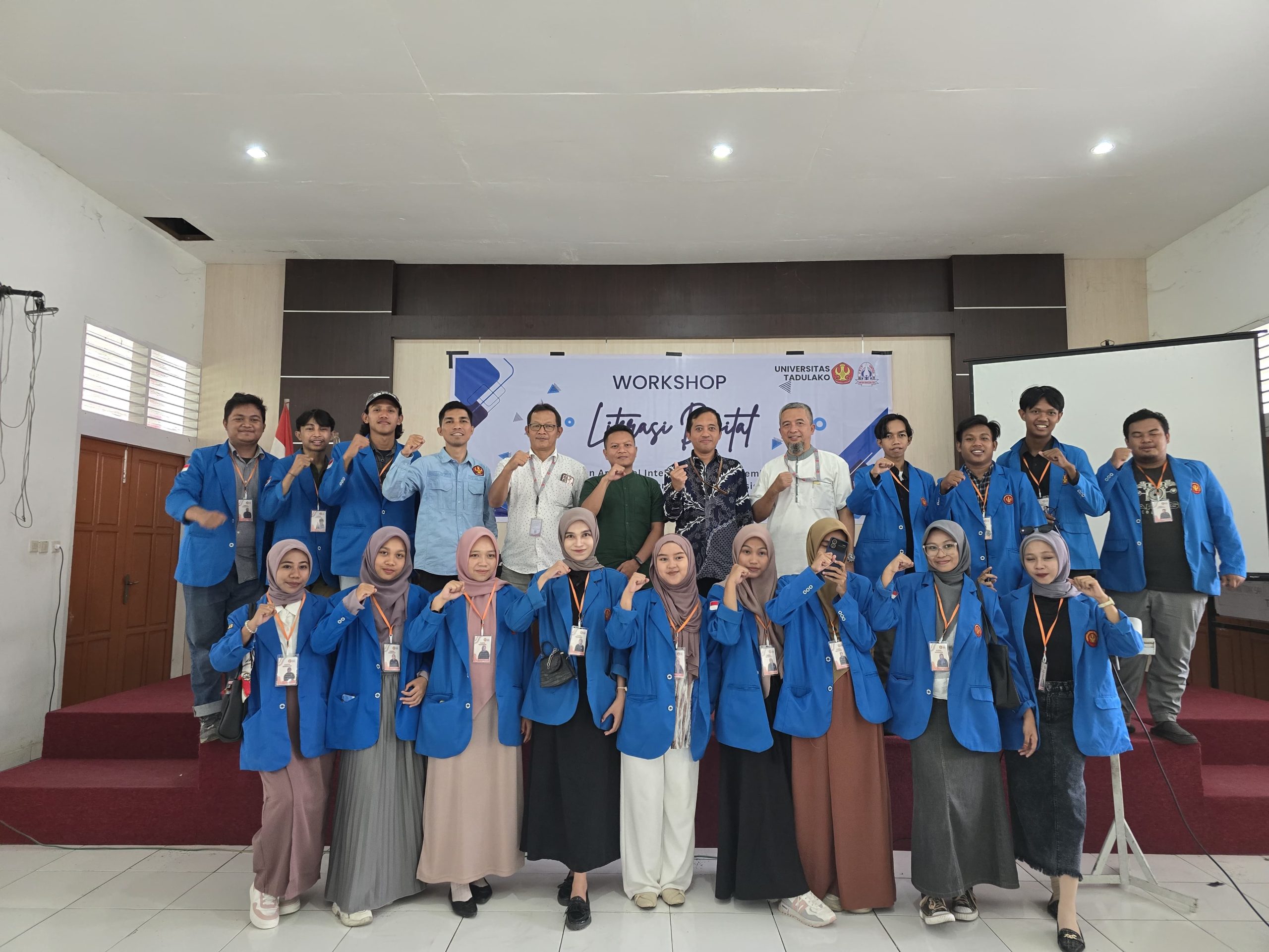 HIMAFI FKIP UNTAD Gelar Workshop Literasi Digital, Dorong Pemanfaatan Artificial Intelligence dalam Pembelajaran