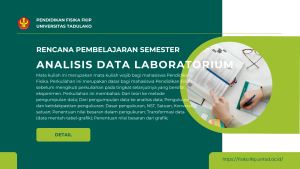 ANALISIS DATA LABORATORIUM